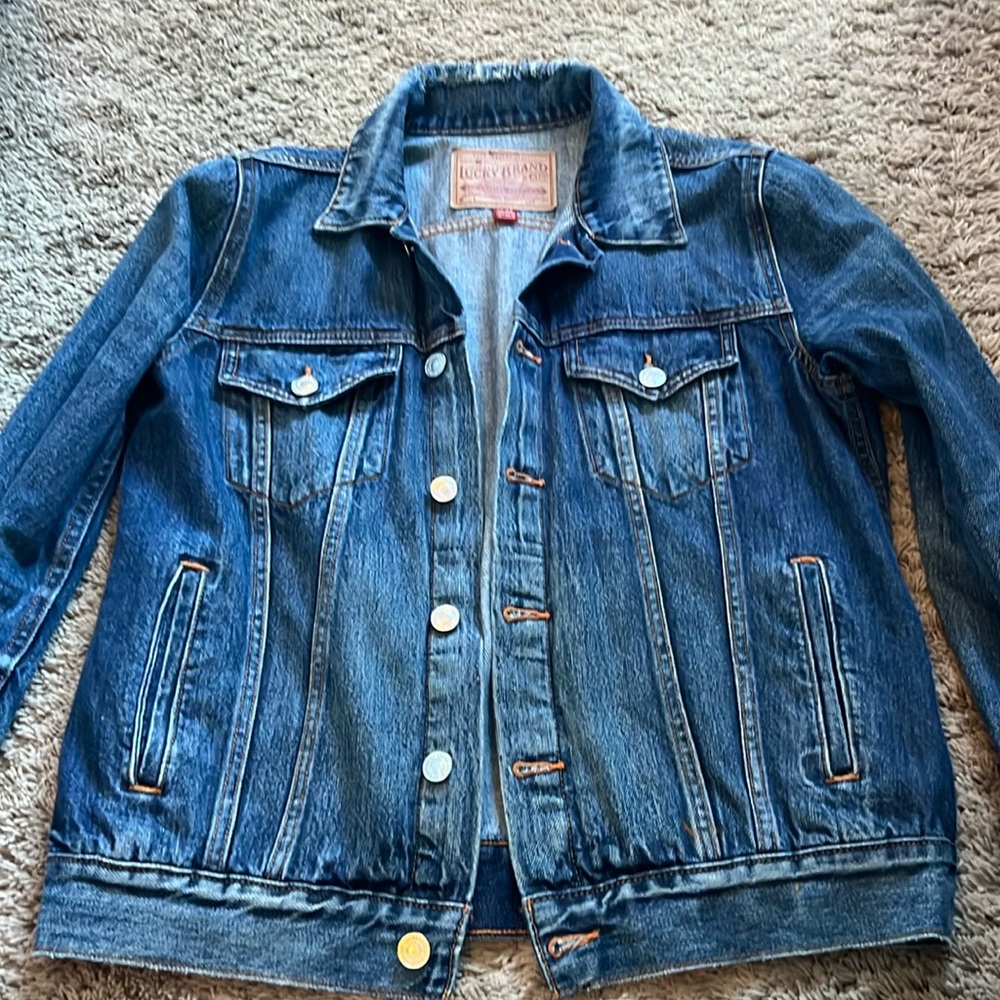 Lucky Brand denim jacket, like new, size M
